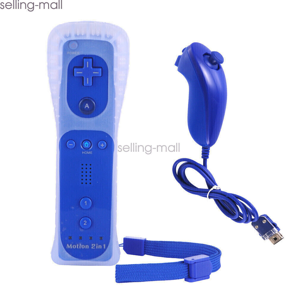 Wireless Wii Remote Nunchuck Controller Motion Plus For Nintendo Wii Wii U