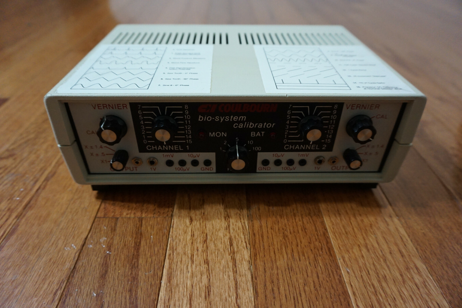 CI COULBOURN BIO-SYSTEM CALIBRATOR 2-channel