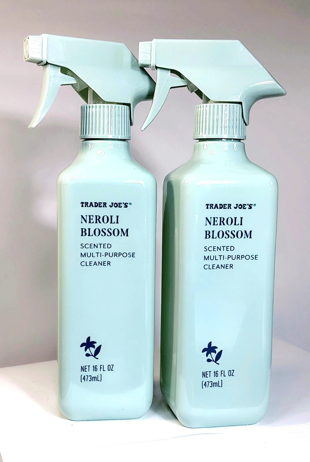 2 Trader Joe's Neroli Blossom Scented Multi Purpose Cleaner 16OZ Each