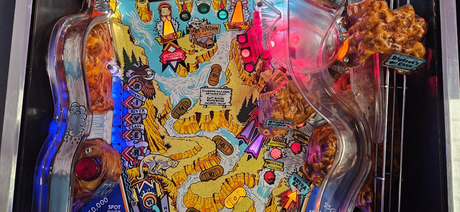 WHITE WATER Pinball Machine - Williams 1993 - 2336