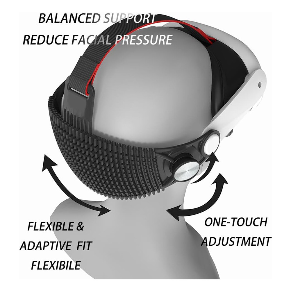 For 3 / 3S VR Head Strap Comfortable Pressure Relief VR Accessories,9165