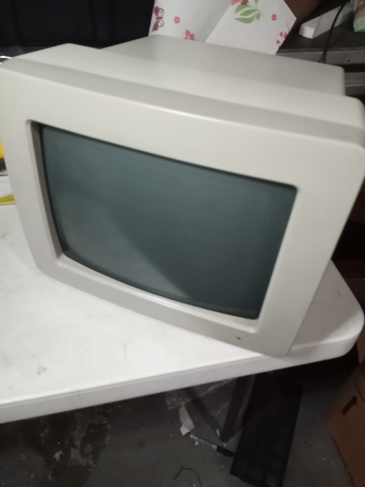 NCR Corporation Crt Monitor No Power 3294-01 MBM-2195r For Parts