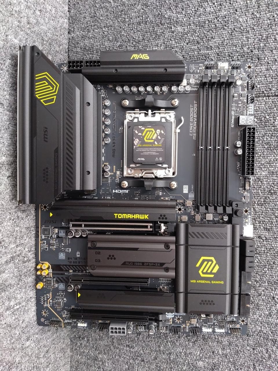 MSI MAG X870 Tomahawk WiFi Motherboard Used