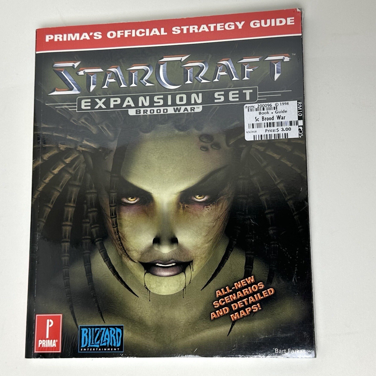 Starcraft Expansion Set Brood War Prima Strategy Guide Book