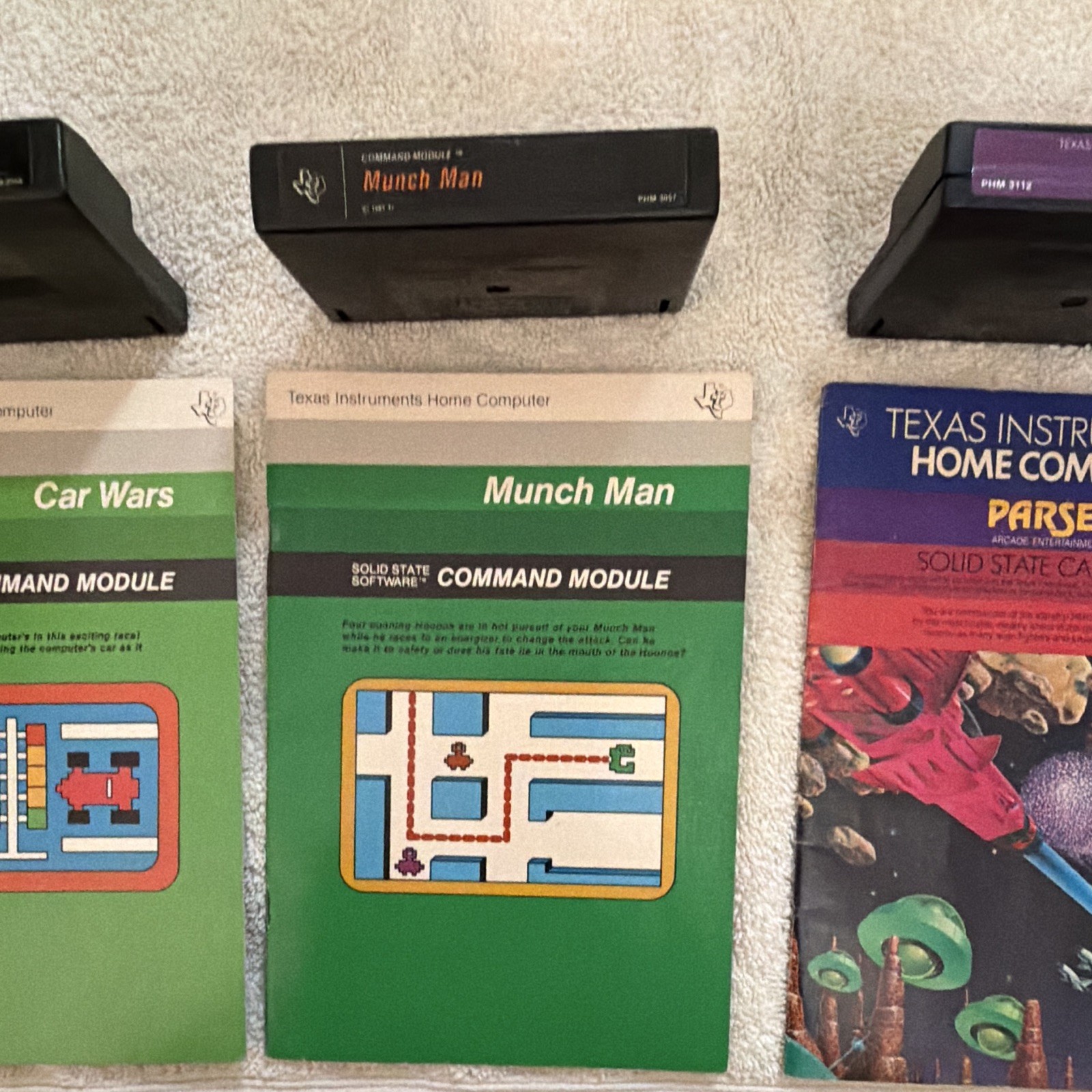 Texas Instruments TI-99/4A Home Computer w/ Manuals, Controllers & Modulator
