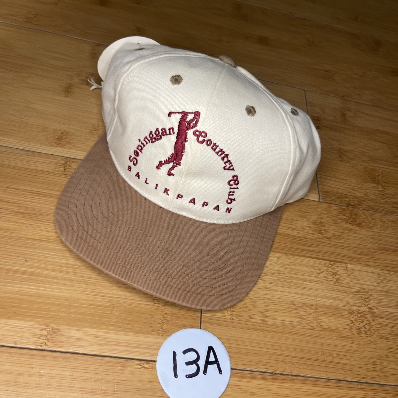 VTG Sepinggan Country Club Balikpapan Golf Specialist Indonesia Strap Hat Cap