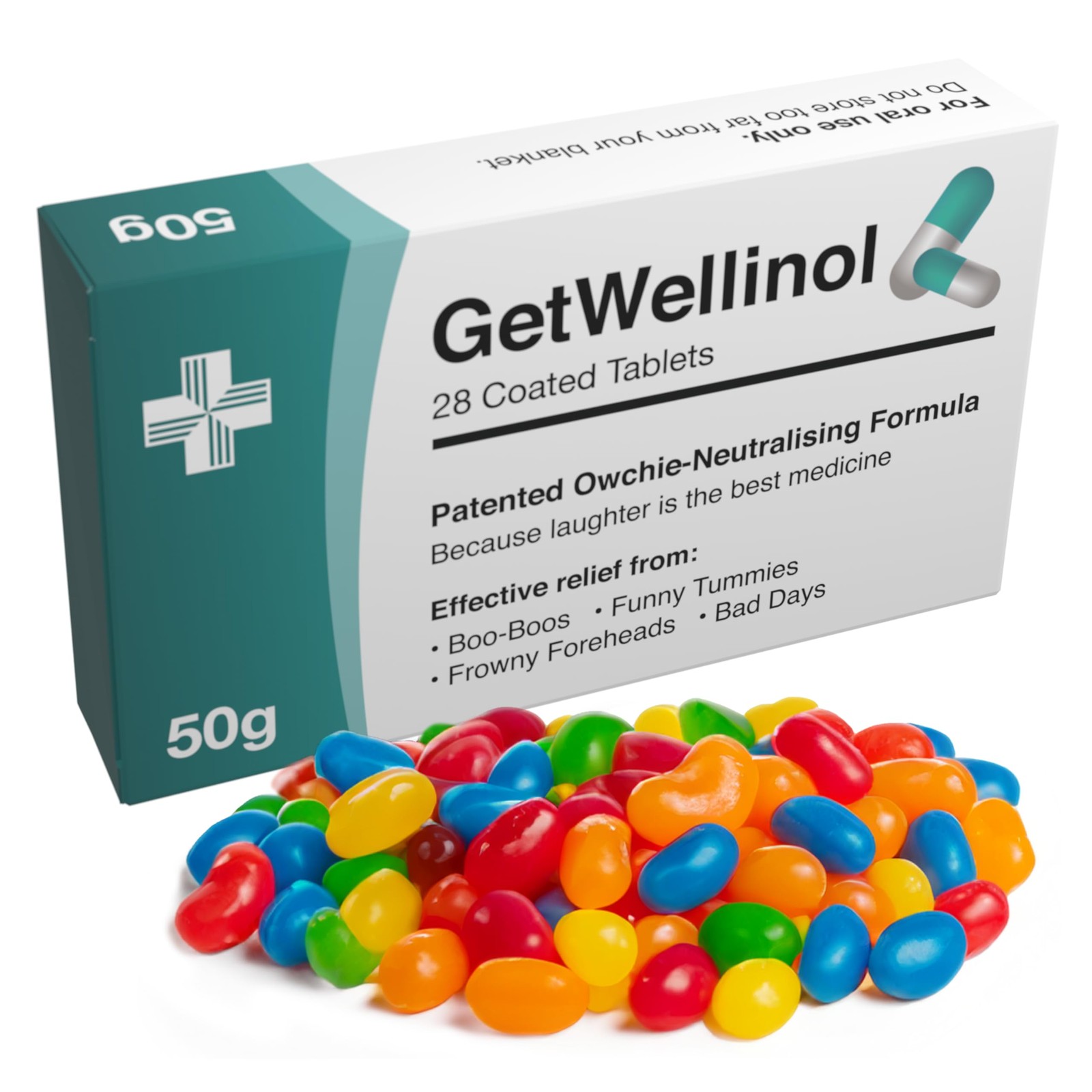 GetWellinol Jelly Beans - Get Well Gifts for Women and Small, Soon