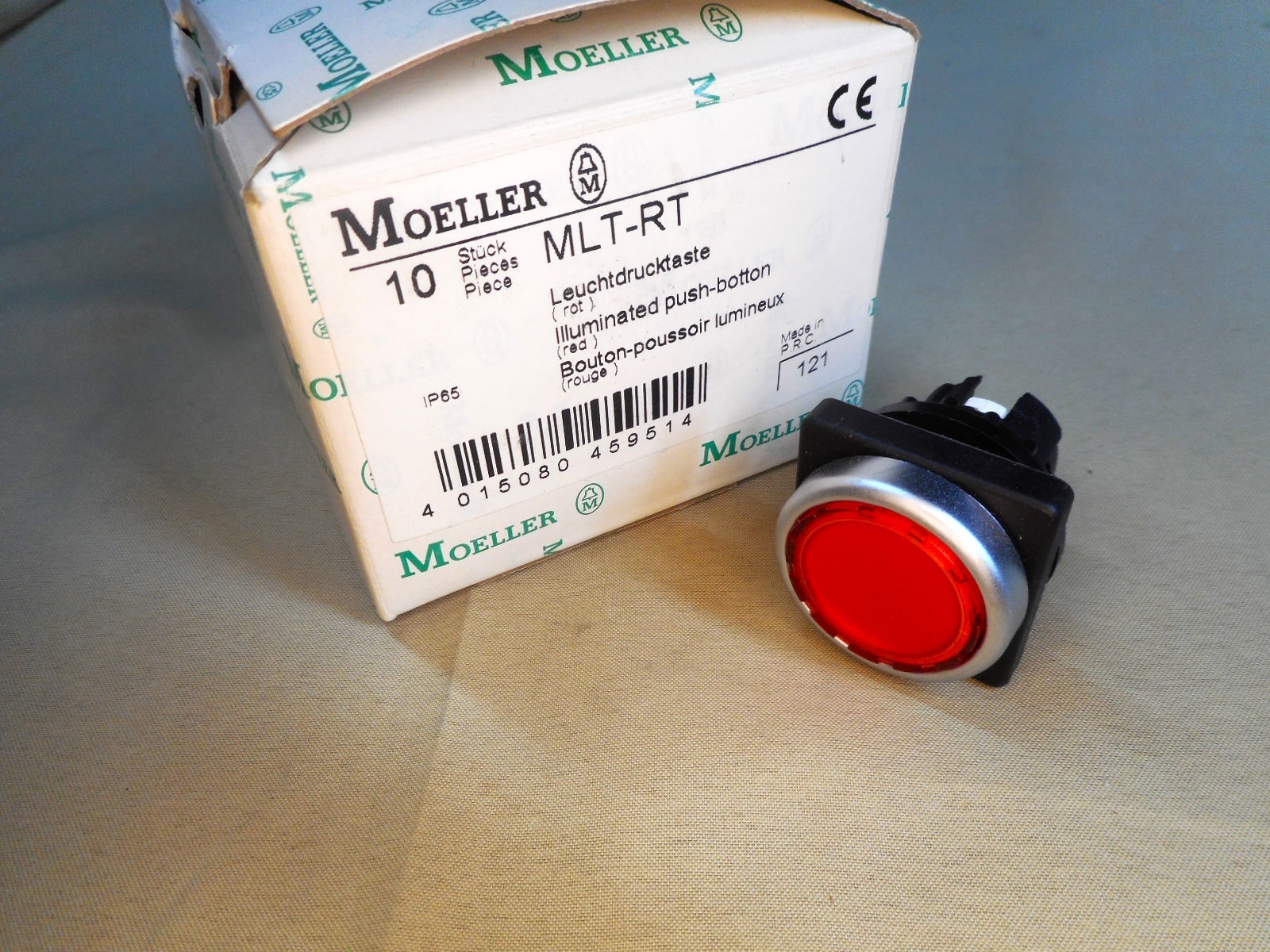 MOELLER  MLT-RT illuminated pushbutton (NIB)