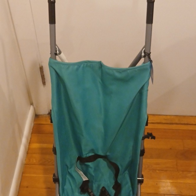 Cosco Lightweight Foldable Umbrella Stroller Single Green Toddler 4369-3154