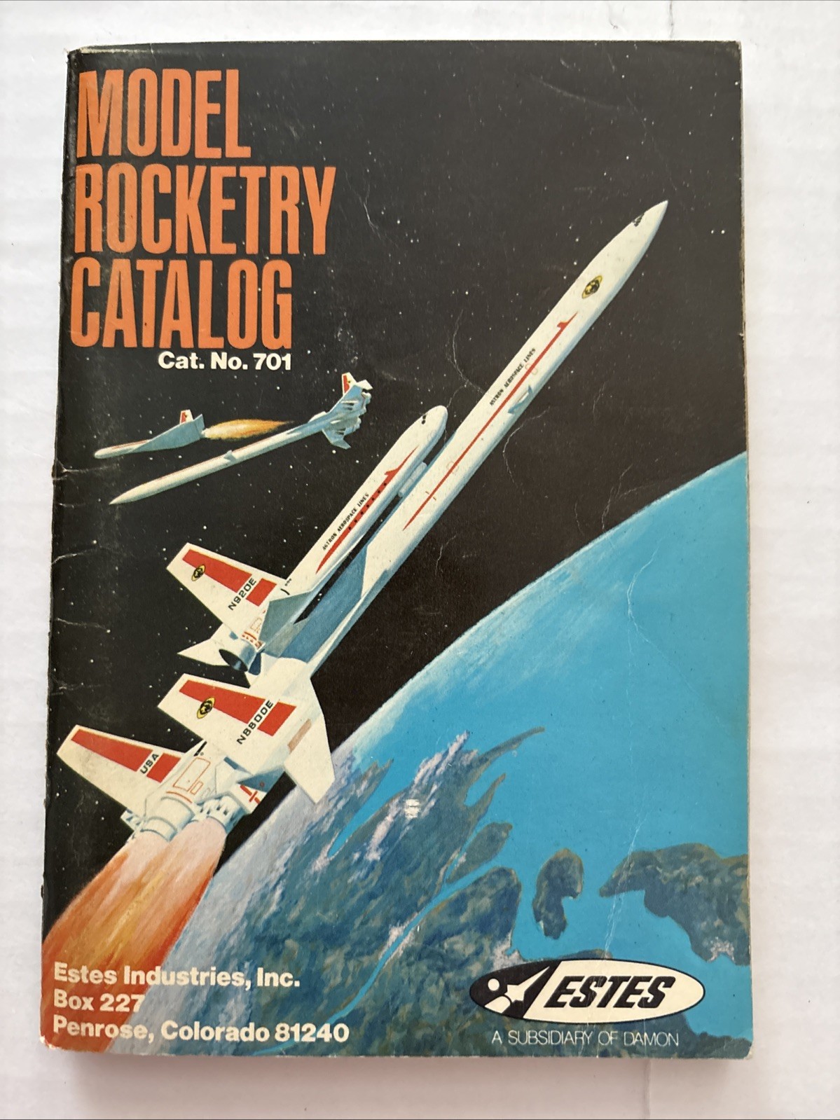 ESTES 1970 NO. 701 MODEL ROCKETRY CATALOG