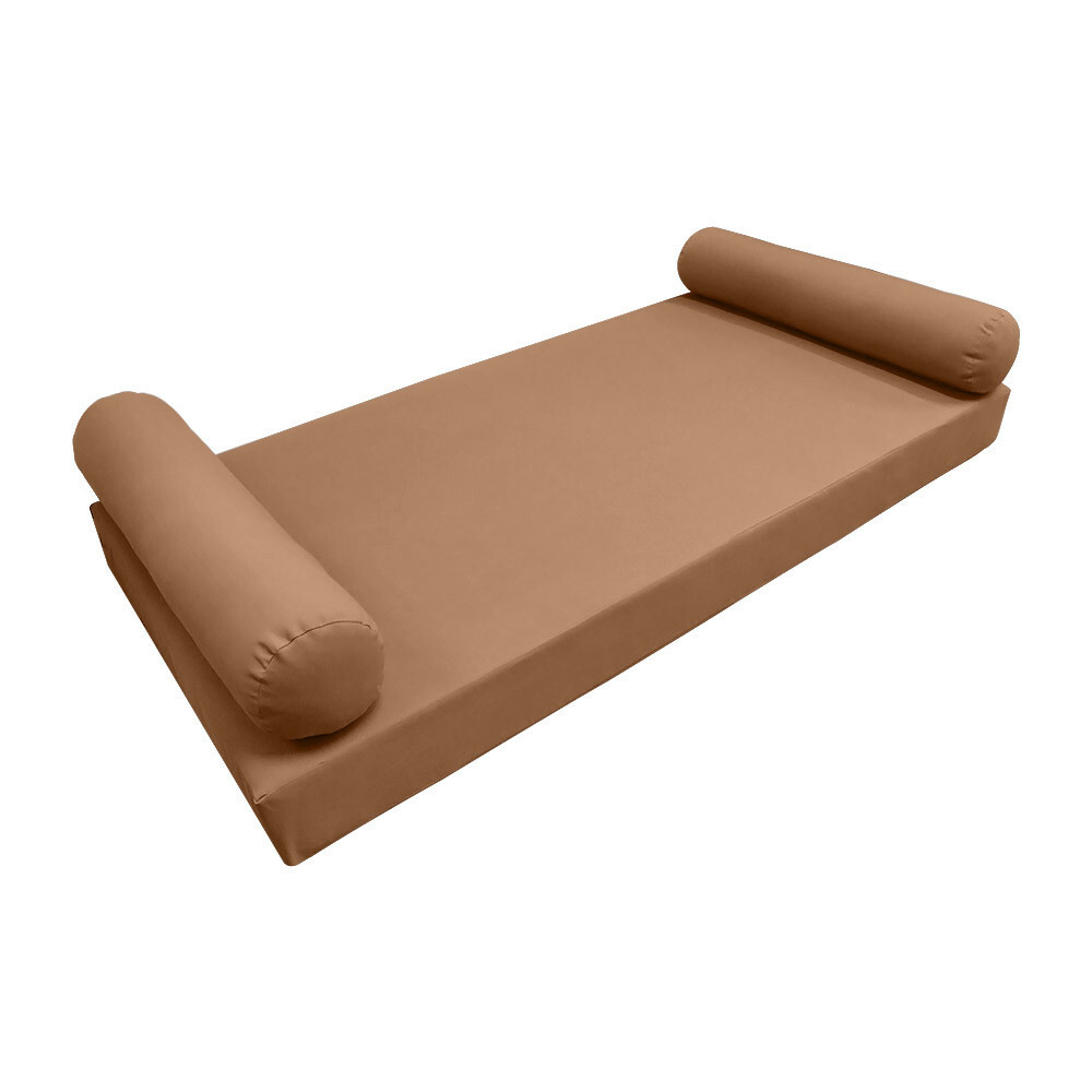 *COVER ONLY*-S5 Daybed Mattress Bolster Pillow Covers Knife Edge Twin-XL-AD104
