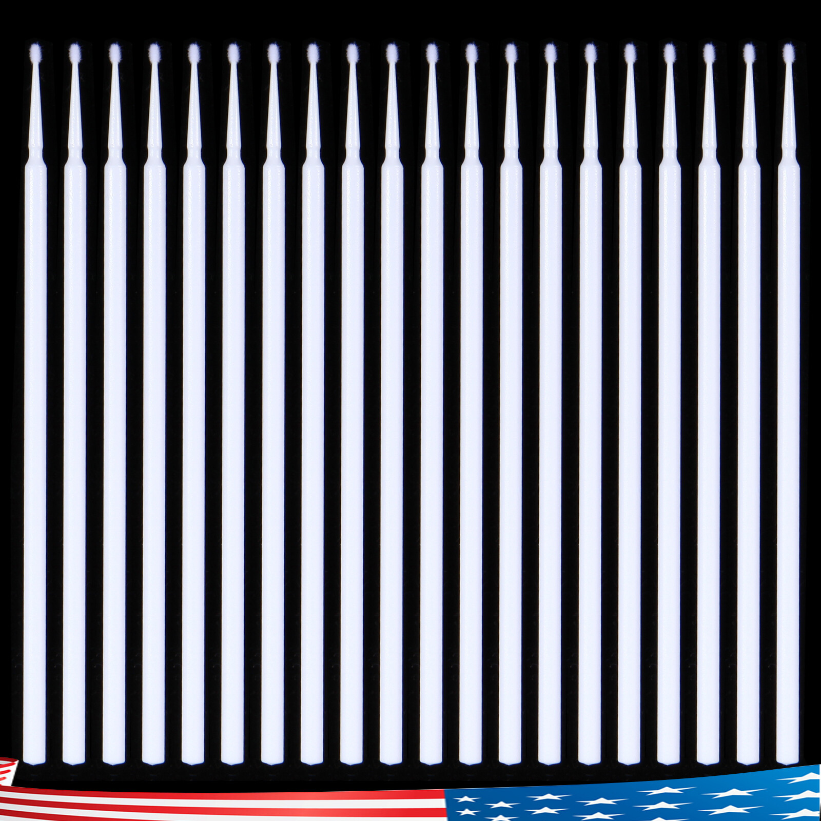 100 Micro Brushes Applicators Microbrush Dental (Regular, Fine, Super Fine) Eye