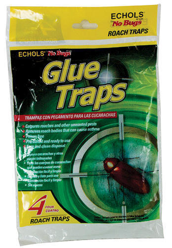 LOT (16)  GlueTraps Roach Traps Baited 4 Pack Disposable Child and Pet safe