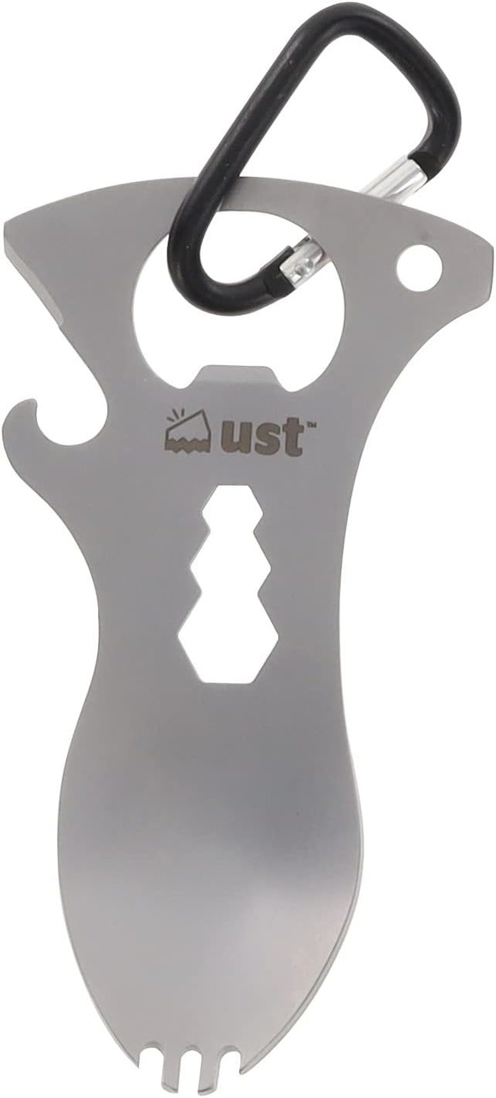 Spork Multi-Tool with Durable, Compact Construction, Can Opener, Bottle Opener,
