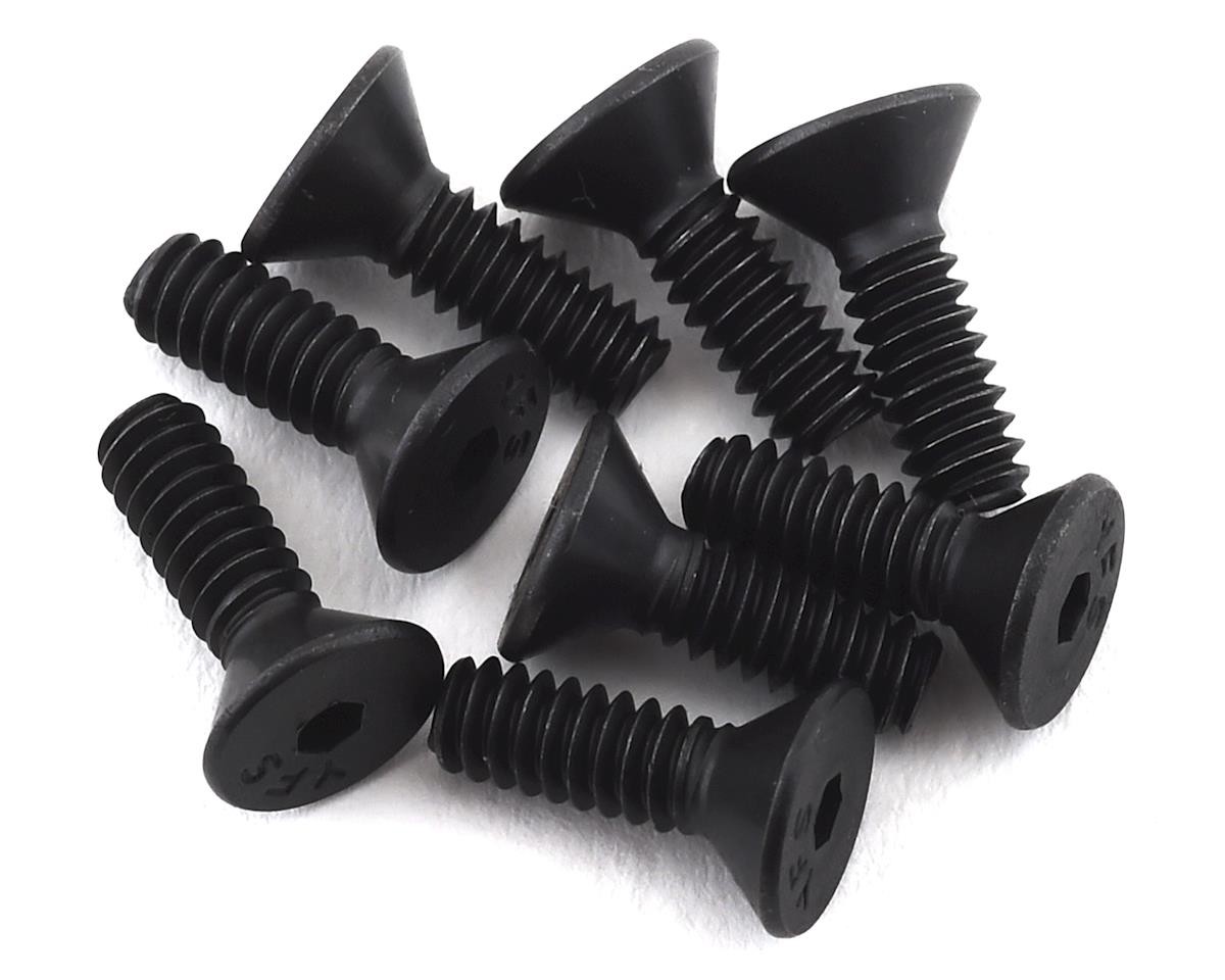 Custom Works 4-40x3/8" Flat Head Screws (8) [CSW5263]