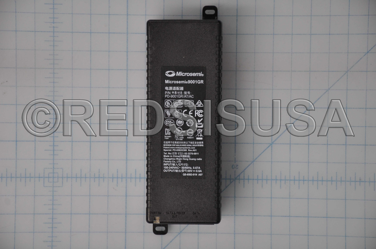 Toshiba High Power 30 Watt 1-Port Gigabit Poe Midspan With Ac Input 3AC00769400