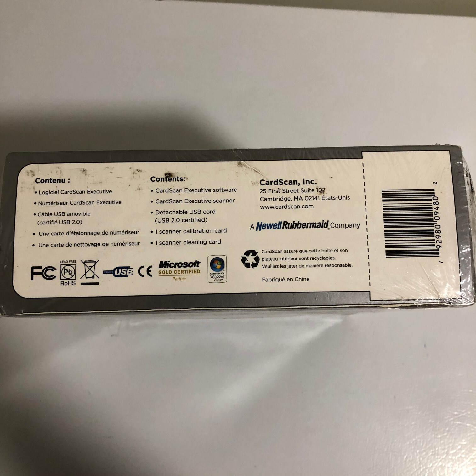 CardScan Executive - New Sealed