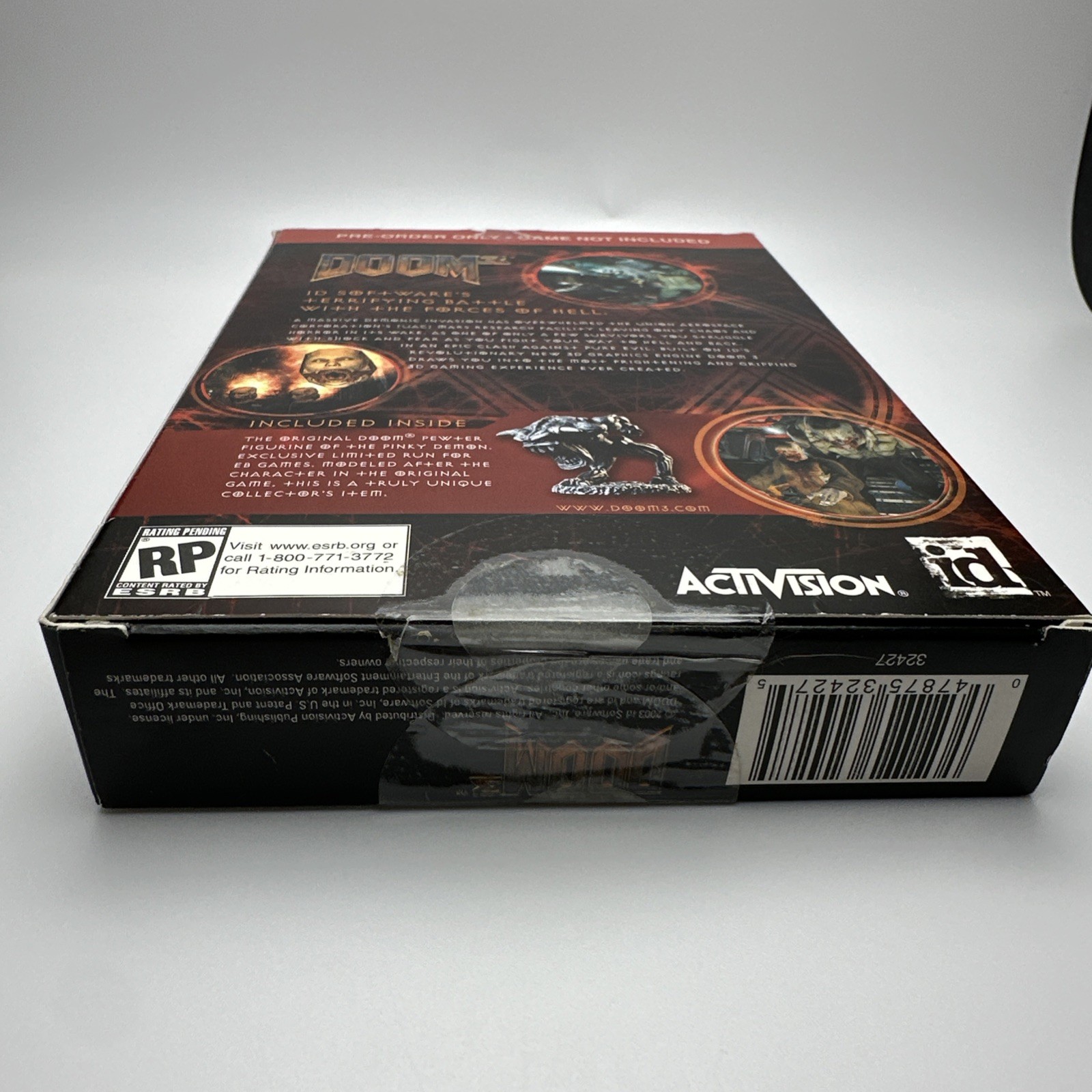 Doom 3 Pre-Order Box Only for PC (No Game or Extras)