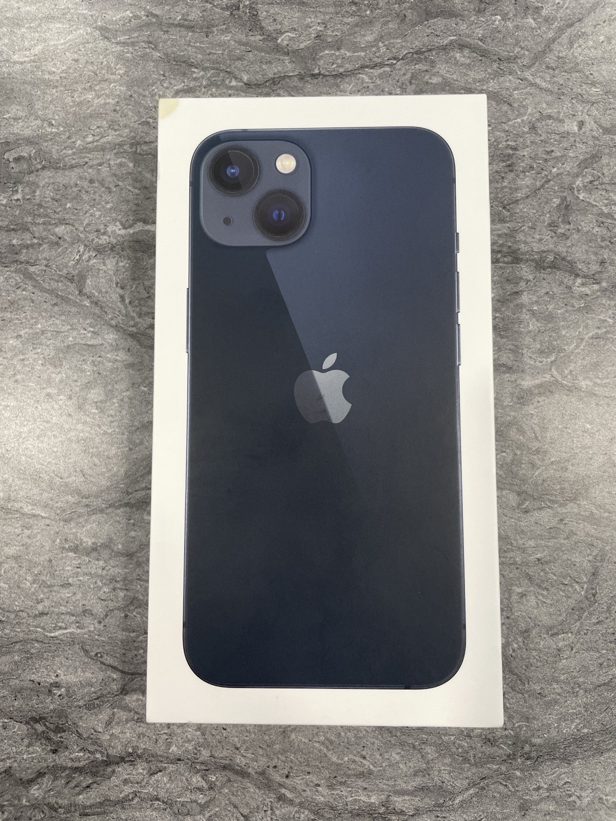Apple iPhone 13 Midnight BOX ONLY with Retail OEM Sticker & Sim Ejector