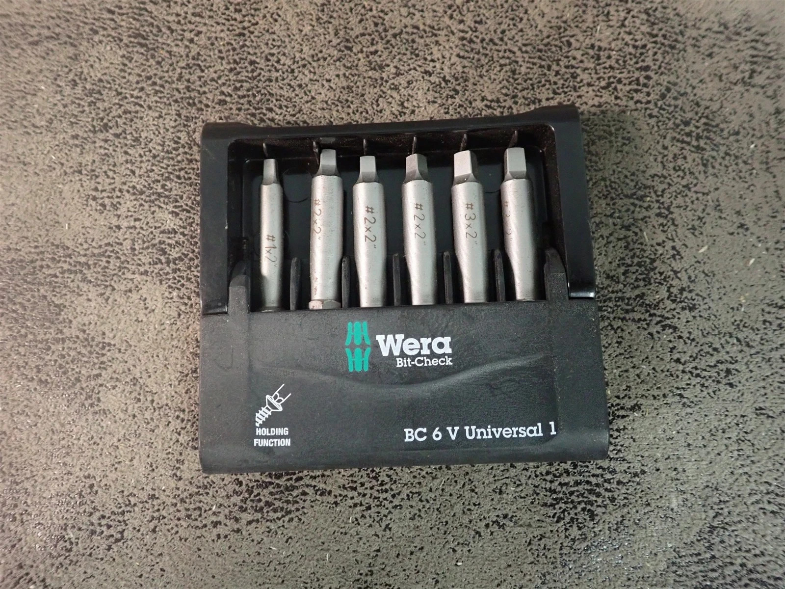 NEW Wera 056478 Bit Check 6 V Universal 1, 6 Piece Bit Set (BNF)
