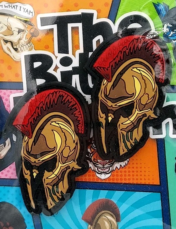 modern arms morale patches Gold Spartan