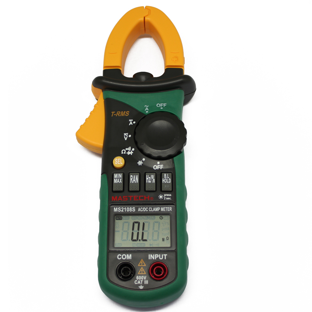 New MS2108S 6600 TRUE RMS AC DC CURRENT Clamp Meter CURRENT DIGITAL METER