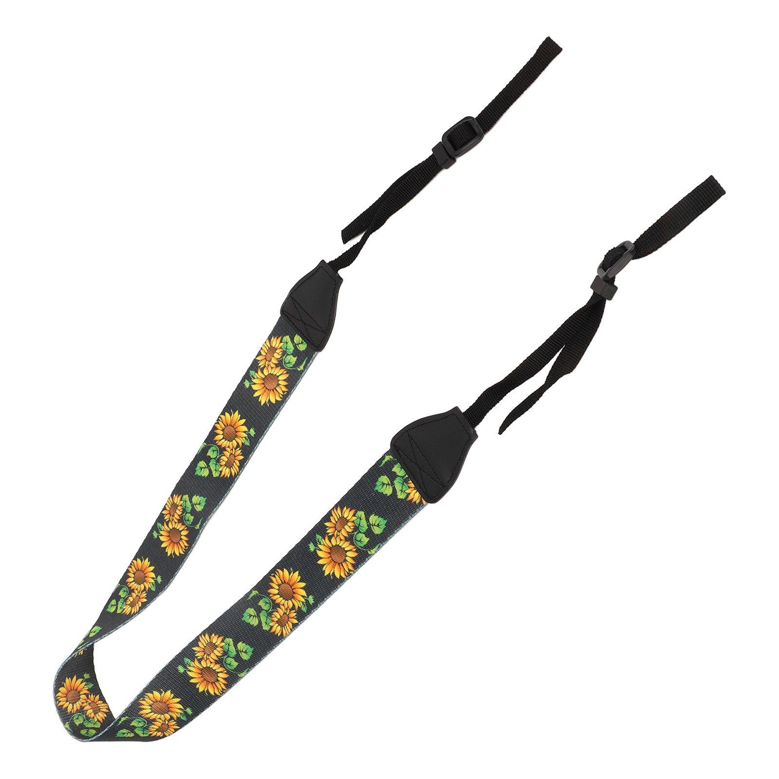 ｀Camera Shoulder Neck Strap Vintage Ethnic Style Sunflower Camera Strap BL