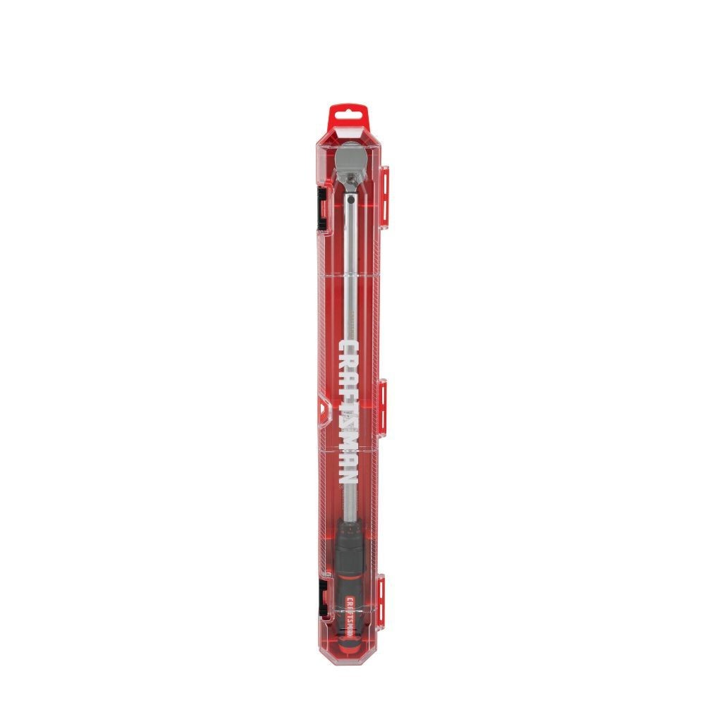 CRAFTSMAN 1/2 Inch Drive Micrometer Torque Wrench