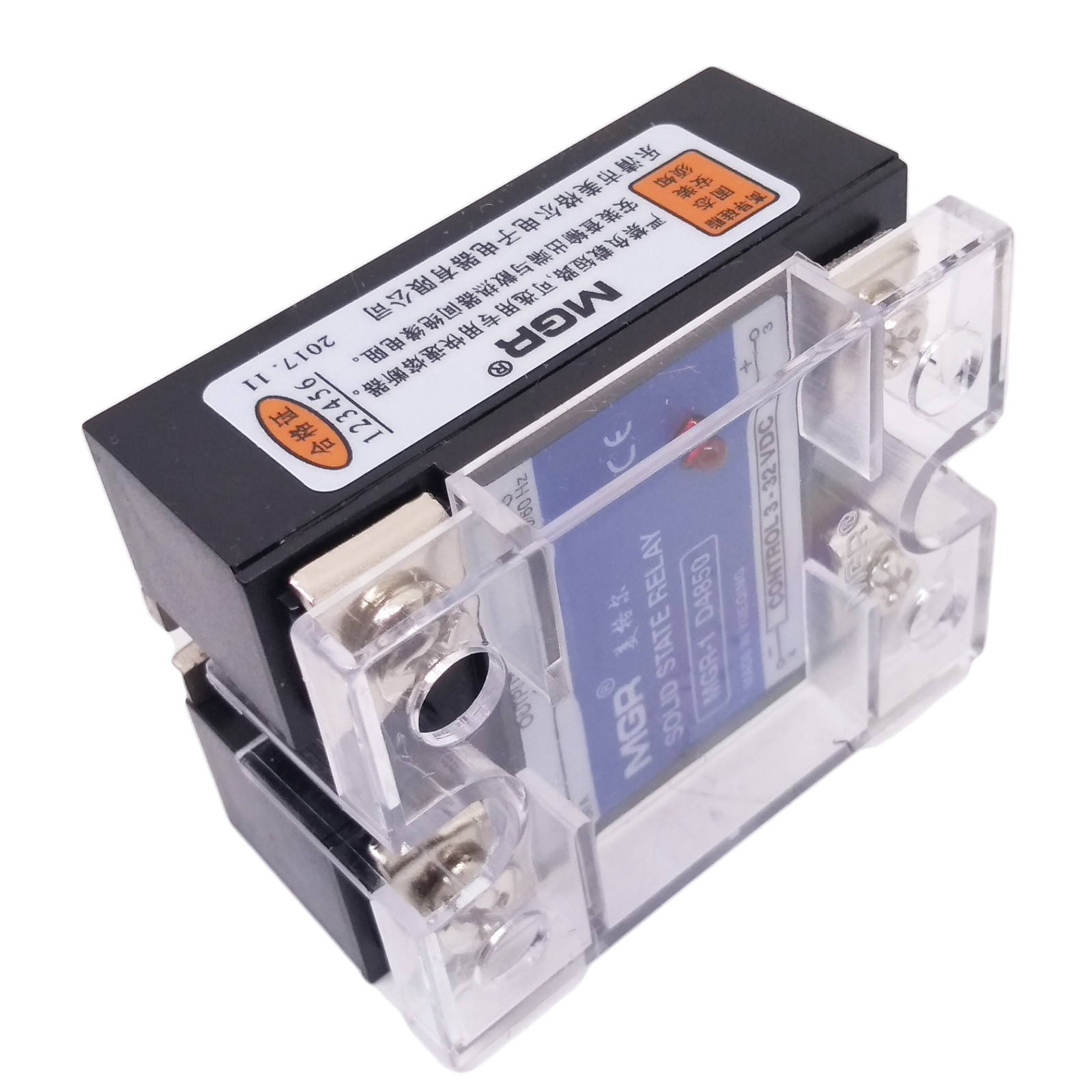 US Stock 50A Solid State Relay SSR DC-AC Input 3-32V DC Load 24-480V ​AC D4850