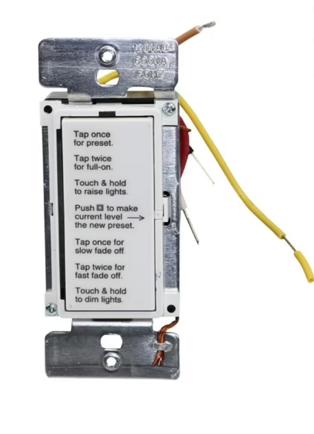 Lightolier Controls MSP600HDF120W OnSet Dimmer Fluorescent Electric 120V 60Hz, W