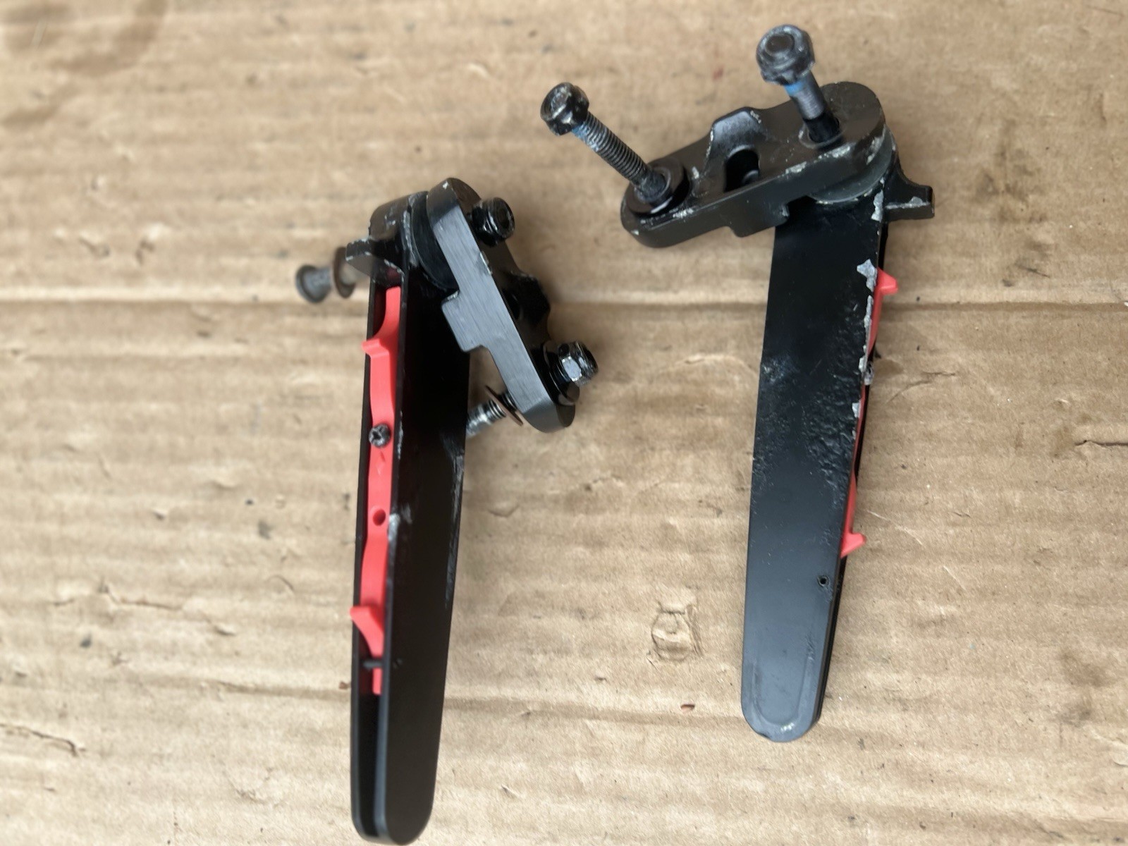 Motion Composites Wheelchair Sideguard Mounting Brackets C2 Helio