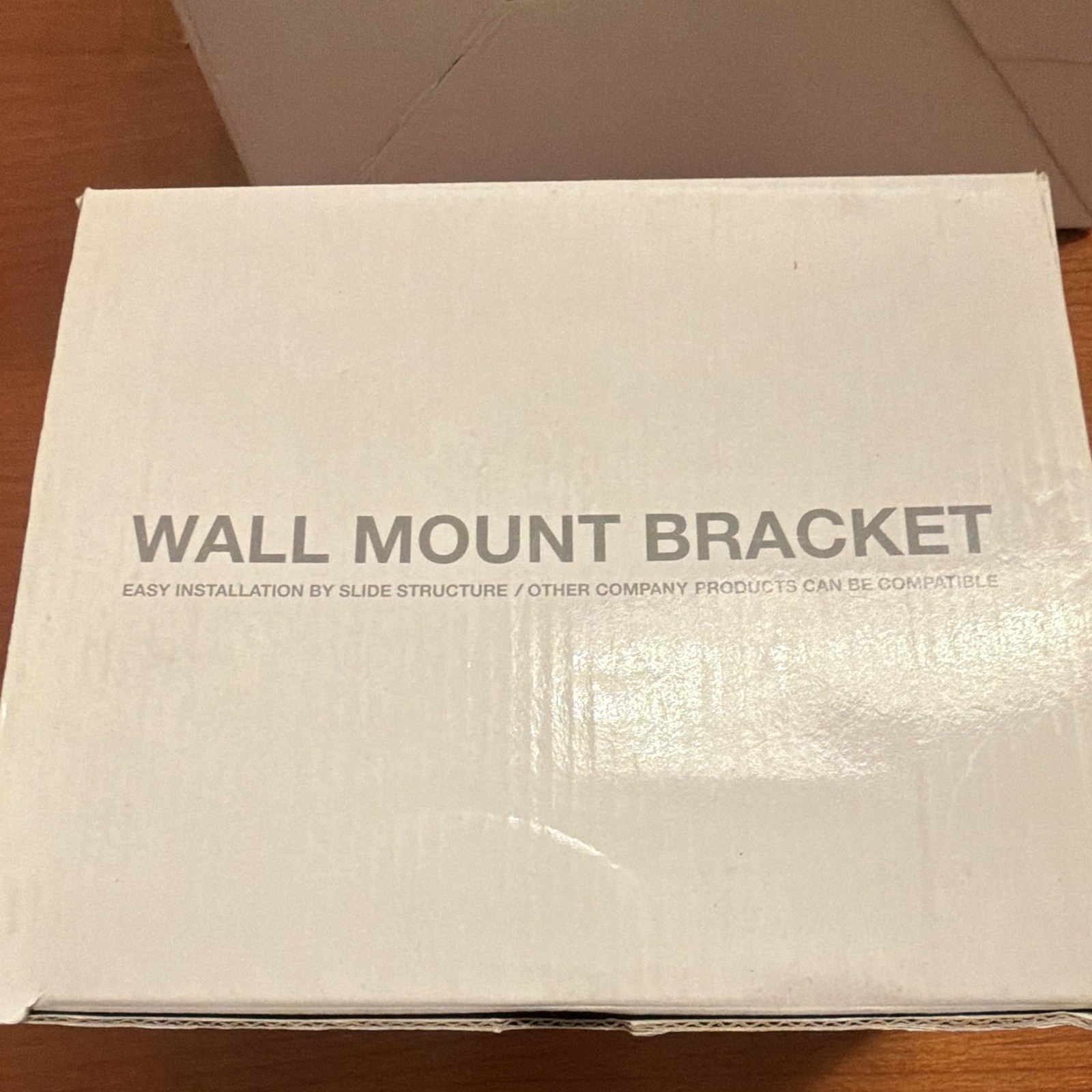 IBA EBS10-B-W Gray Wall Mounted Bracket Wall Mount for Security Camera