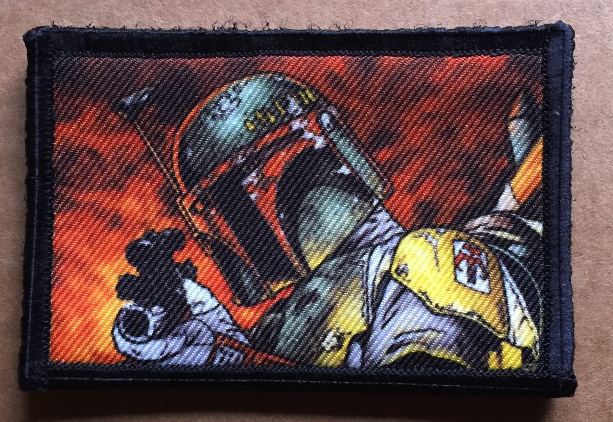 Oga's Cantina Ranco Coaster PATCH Hook and loop Morale Patch