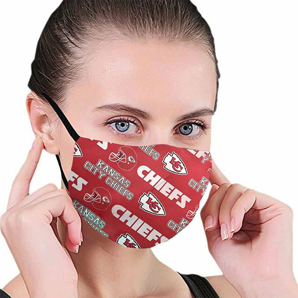 Kansas City chiefs NFL Face Mask SUPER BOWL Washable Brand New Patrick Mahomes