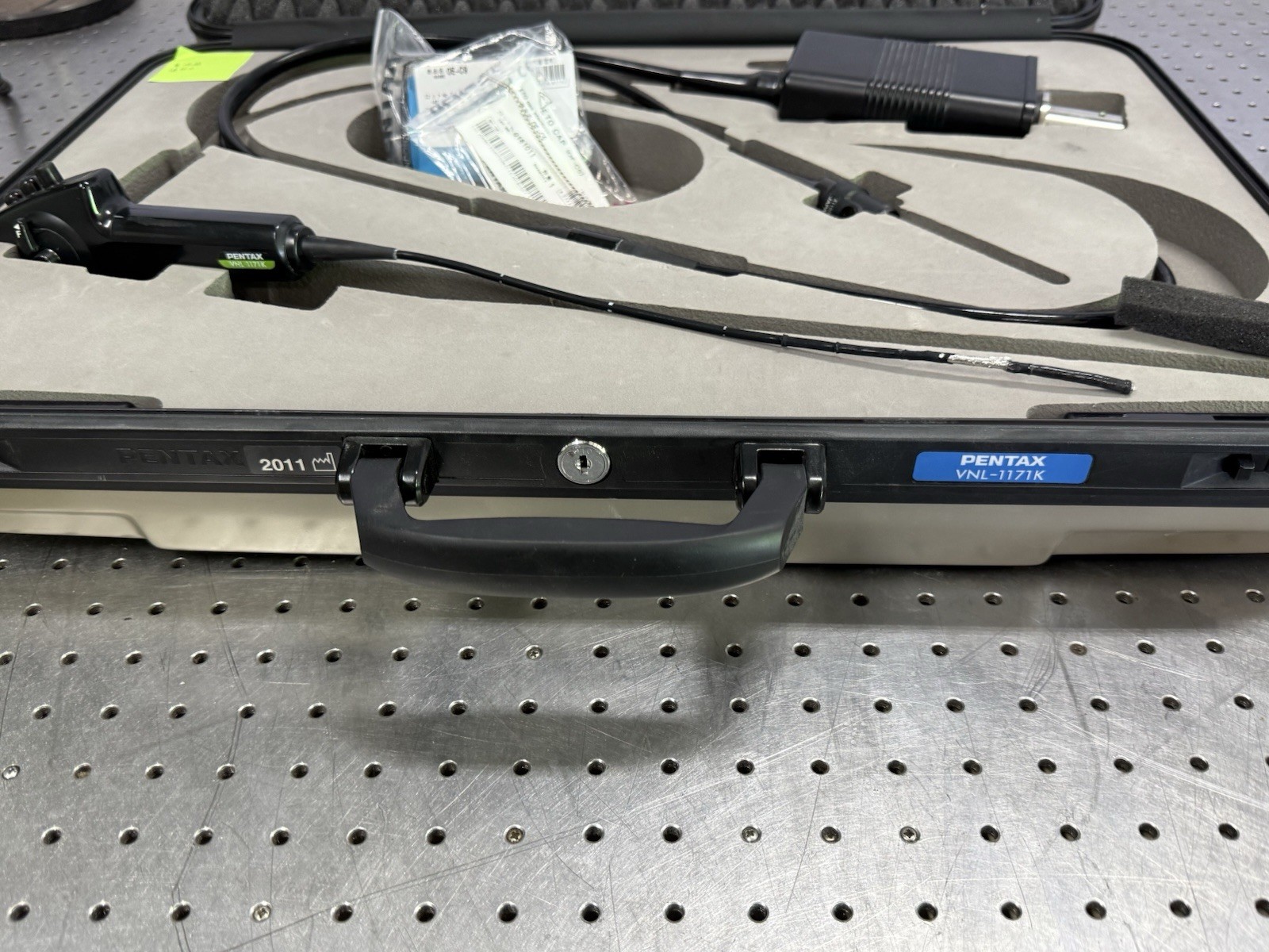 PENTAX VNL-1171K Video Scope Light OK Angulation OK AS-IS Hard Case