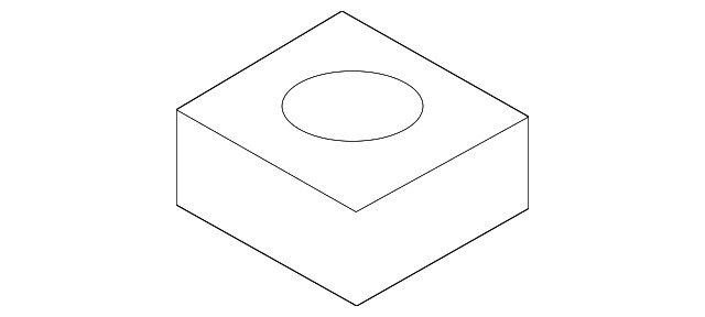 Genuine BMW Lower Tie Bar Nut 07-11-9-904-050