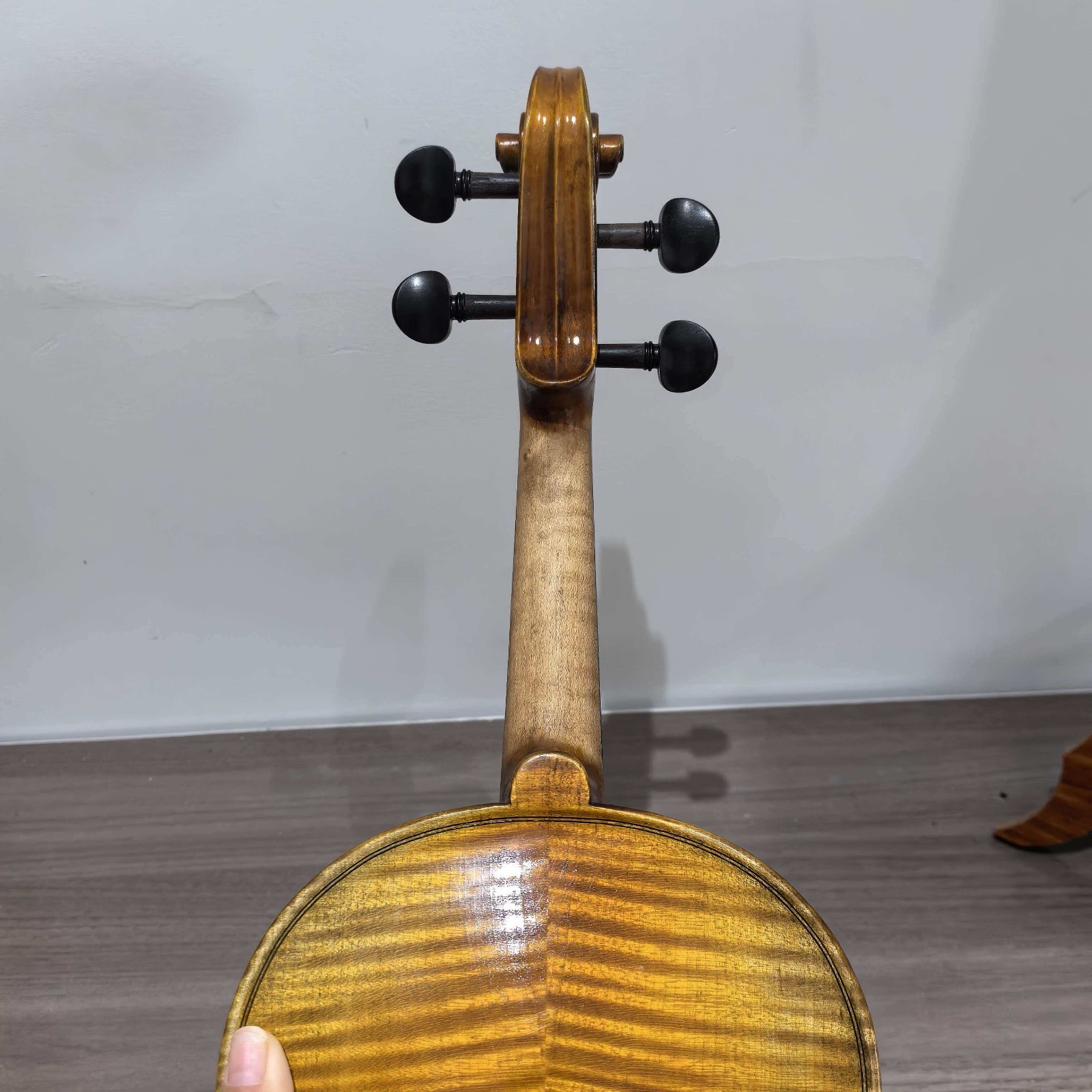 Stradivarius Model Violin Handmade 4/4 Violin with Case&Bow Good Sounding