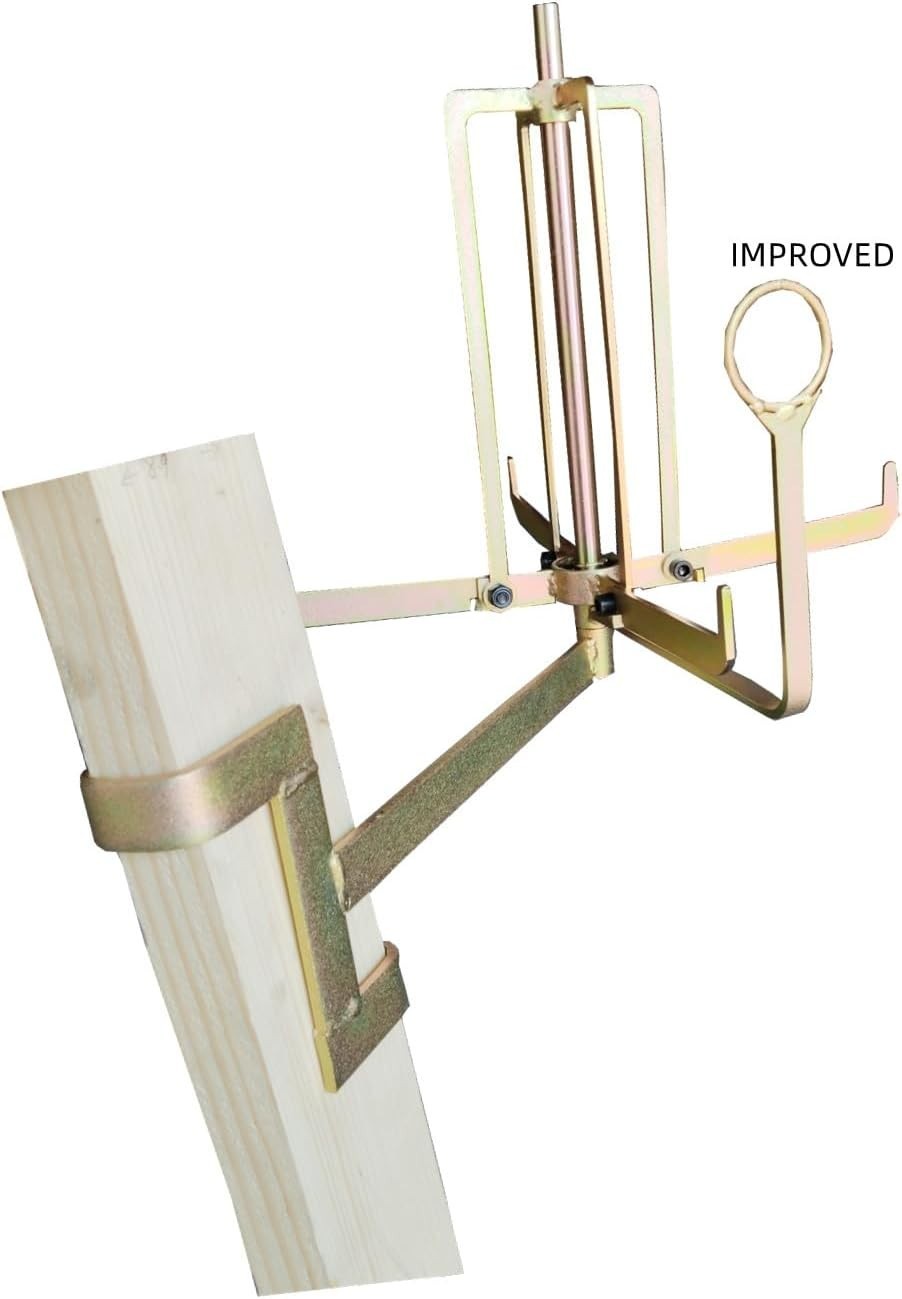 Ruipai Folding Wire Spool Rack Floor Or Stud Mounted Cable Dispenser
