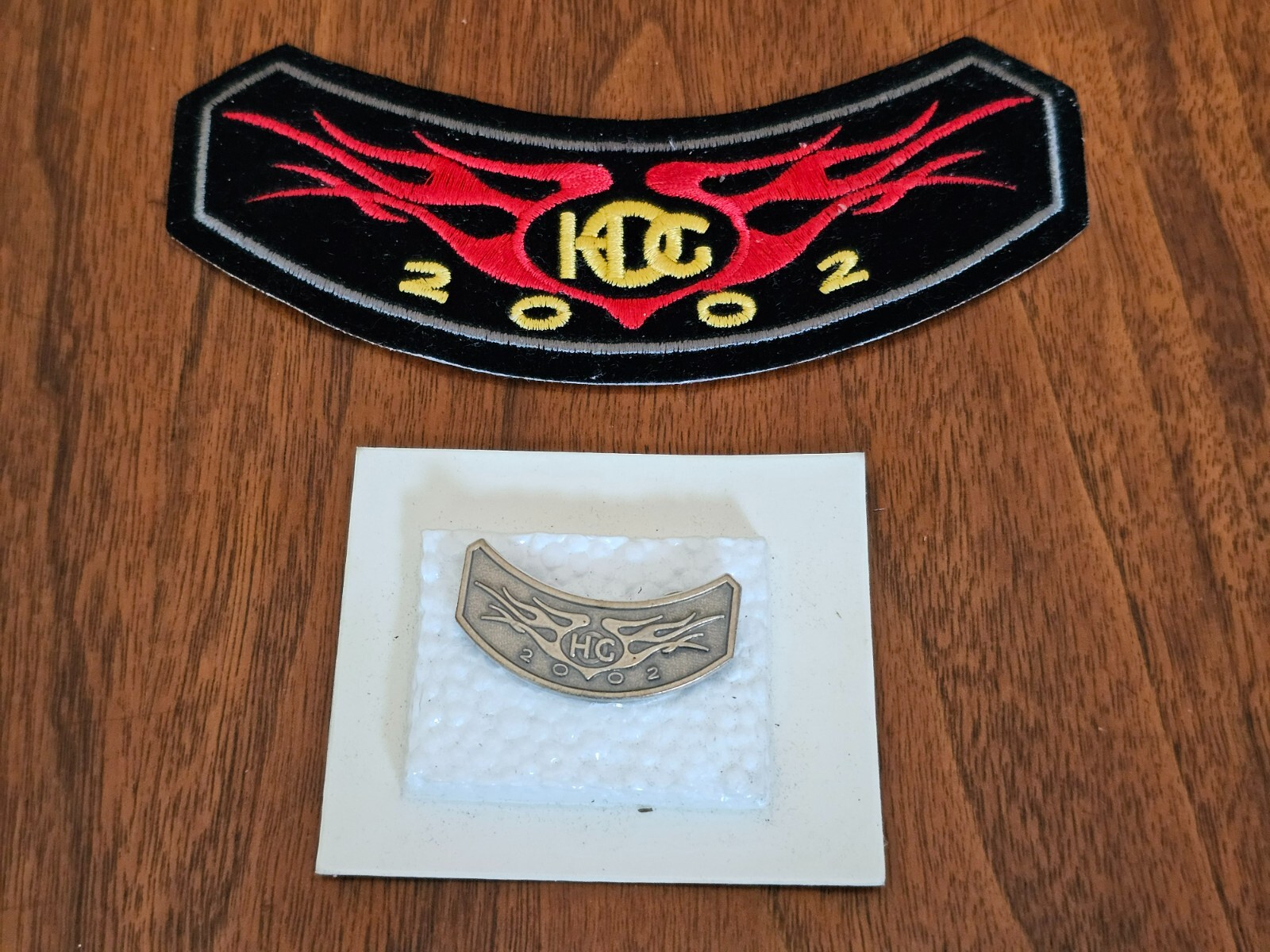 2002 HOG Harley Davidson Owners Group Set Patch & New PIN