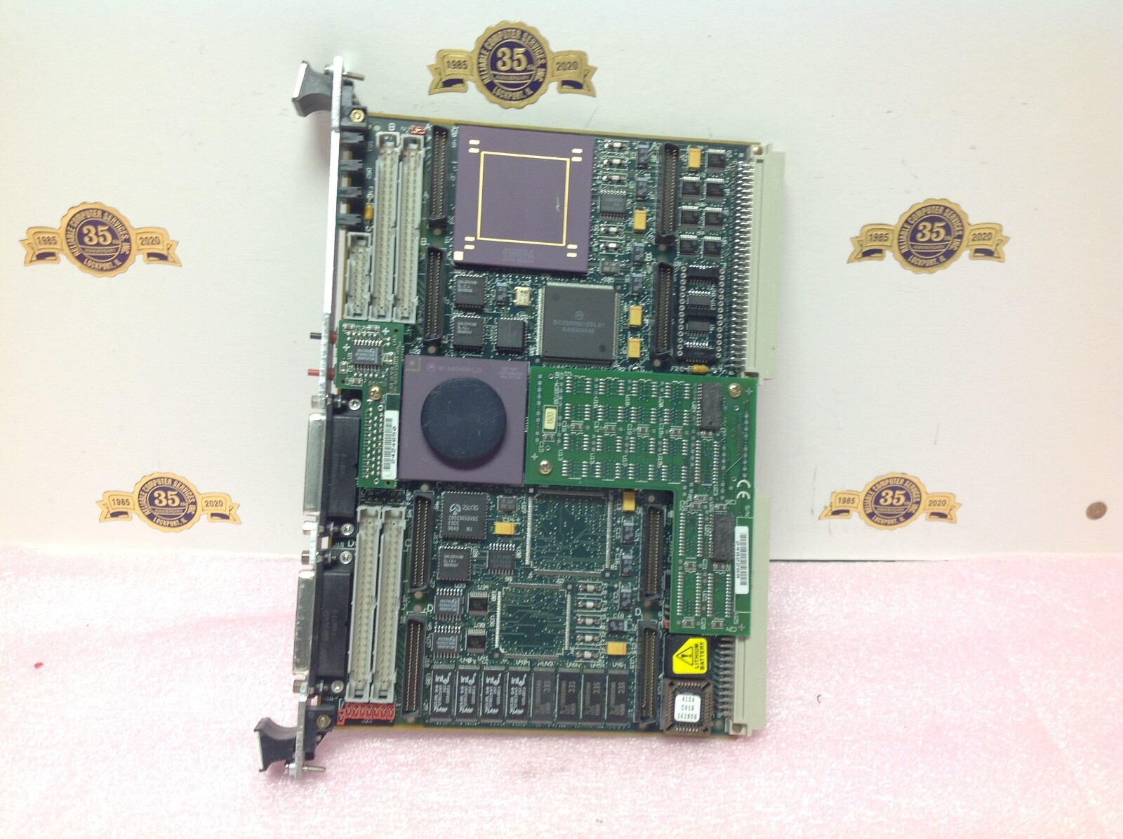 Motorola MVME 162-020A VME Computer Module 01-W3884B 65D Controller PCB Card