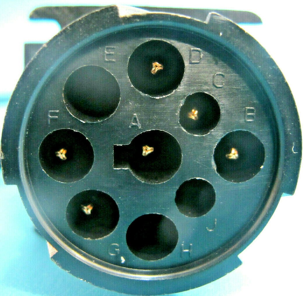16 Pin OBD2 to 8/9 Pin Black or Green ELD Diagnostics Cable Adapter Volvo & Mack