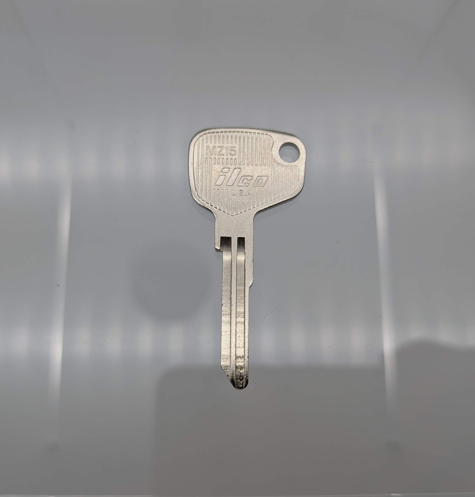 10x Ilco MZ15 Key Blanks for Some Older Mazda Vehicles Nickel Plated