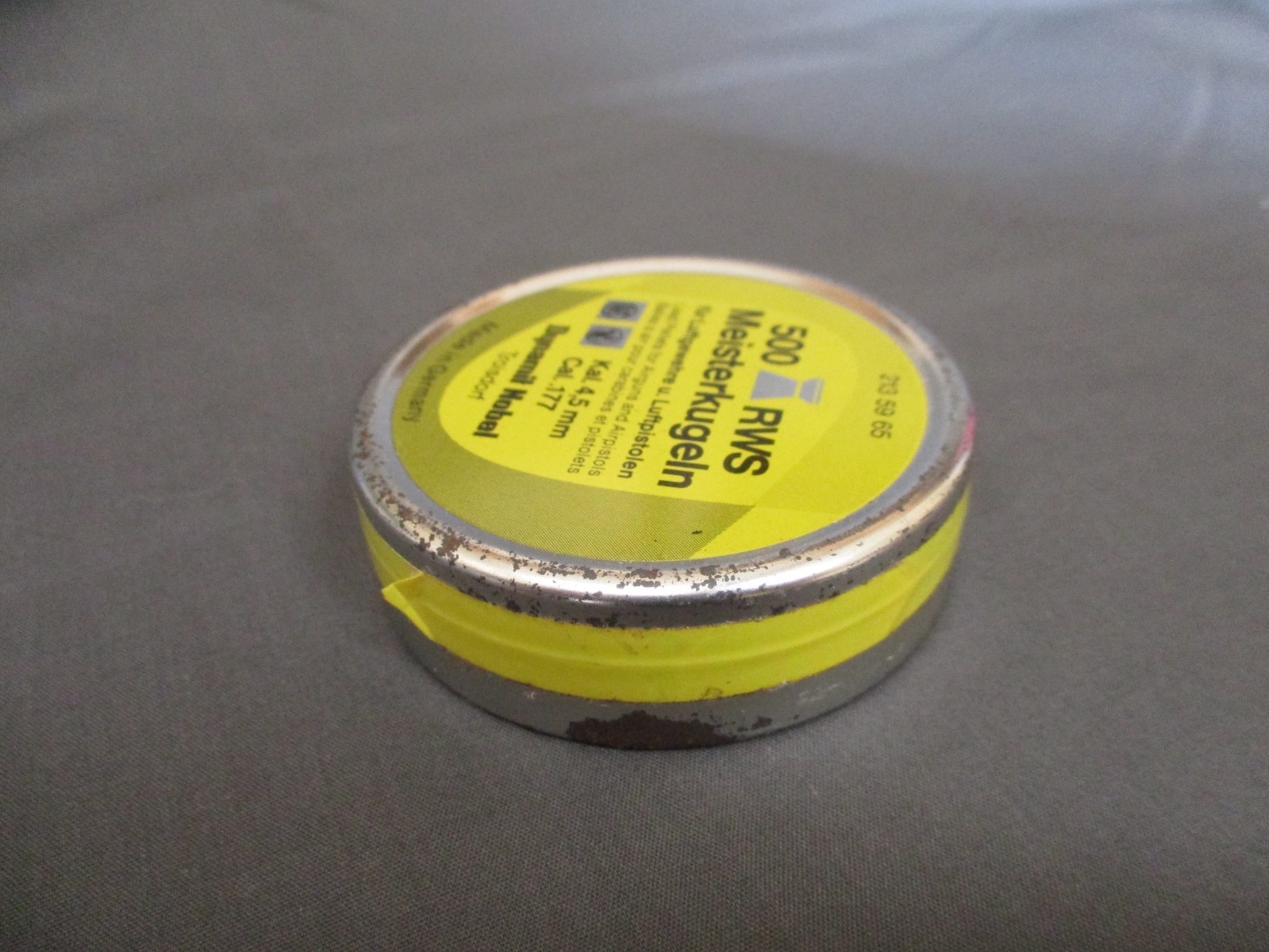 Vintage Meisterkugeln Lead Pellets 500 RWS .177 Cal. - Unopened