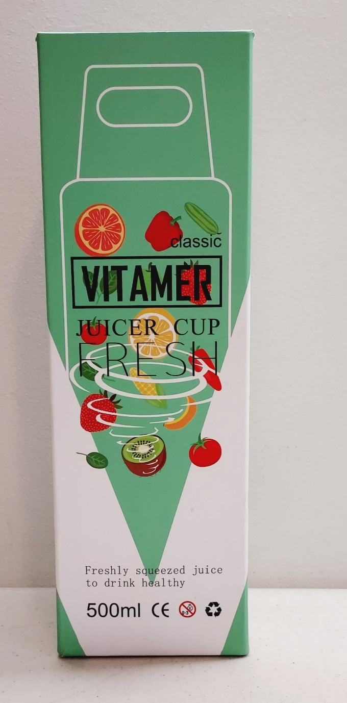 Vitamer Juicer Cup Bottle 17 oz. 4-Blade VIT-001