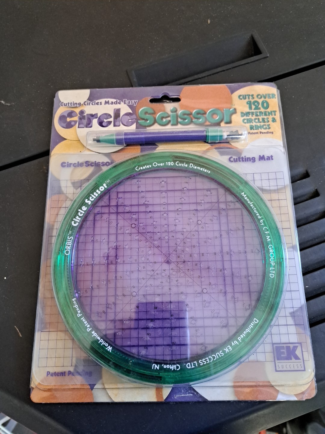 EK Success Circle Scissor With Cutting Mat & 3 Blades #2 Scrapbooking Crafts