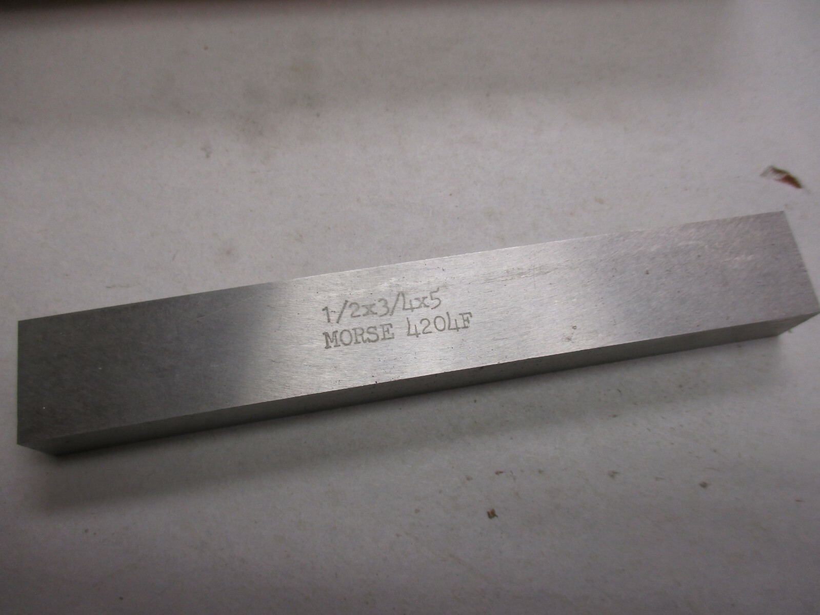 NEW!  (1) Morse High Speed Steel tool 1/2" x 3/4" x 5" Made in USA