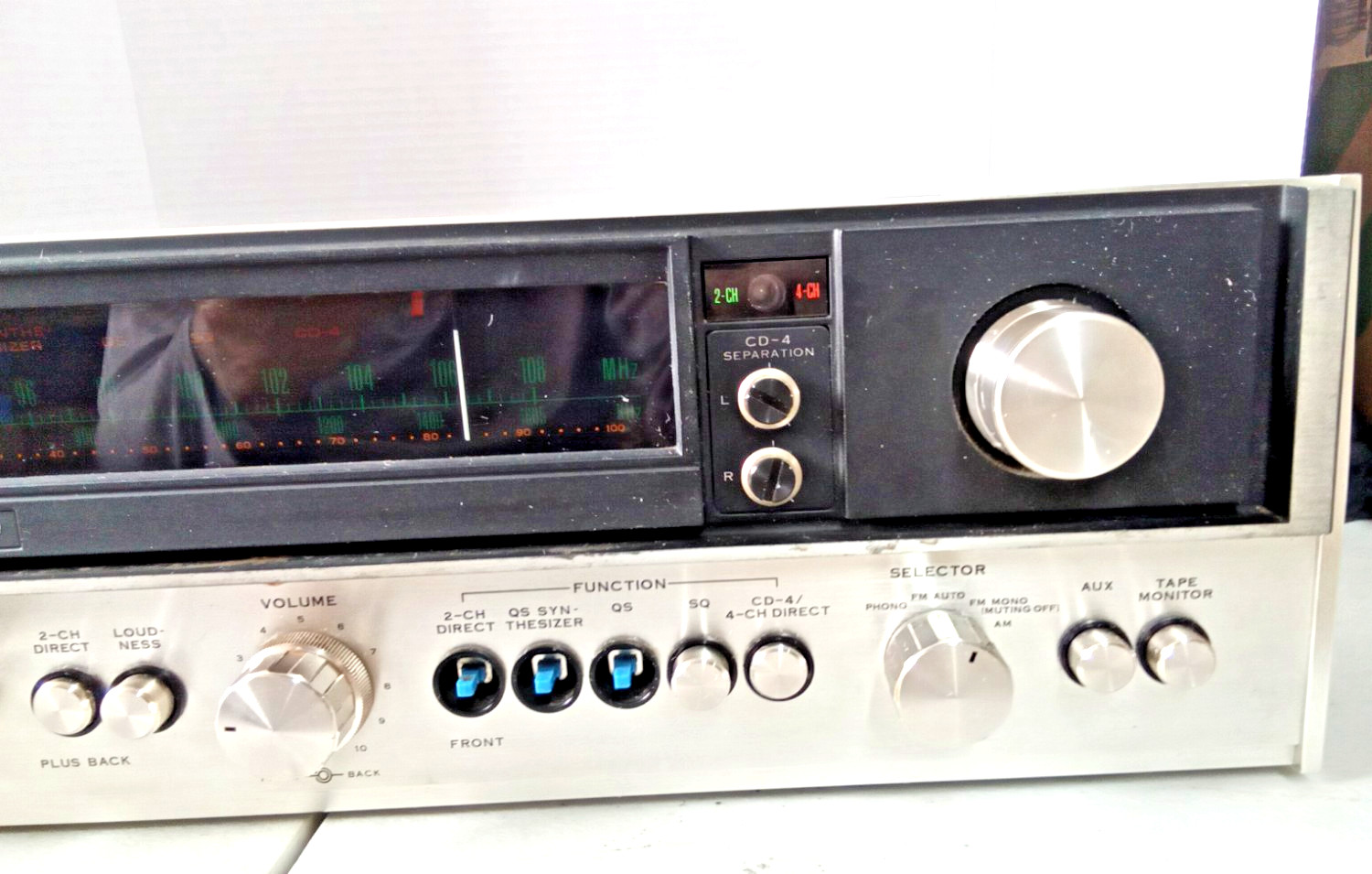 Sansui QRX-5001 4-Channel Quadraphonic Stereo Receiver - Working! TESTED!!!