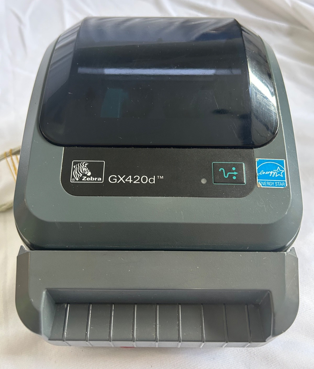 ZEBRA GX420D - LABEL PRINTER - Untested - No AC adapter