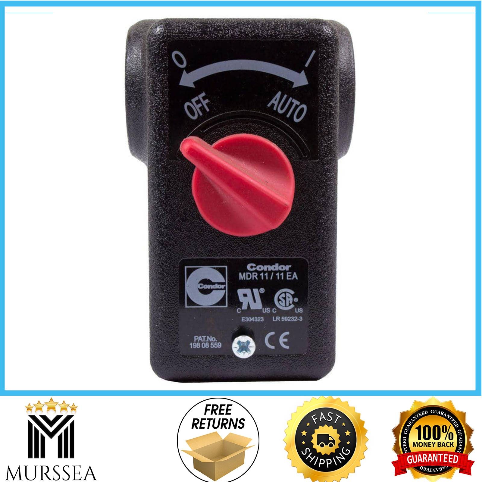 Husky Air Compressor Pressure Switch E106003 125–155 PSI 4-Port Replacement