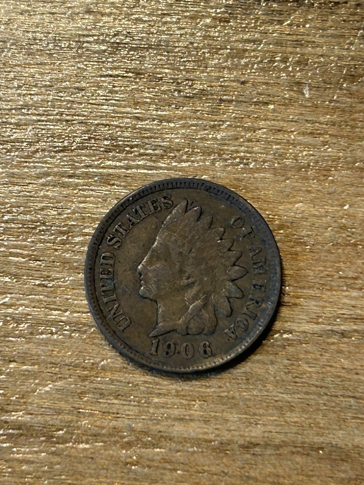 1906 Indian Cent VF